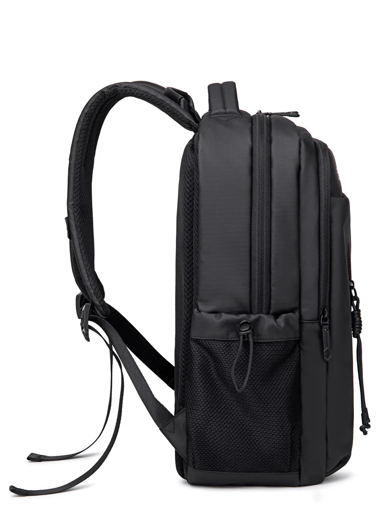 ARCTIC HUNTER Black Travel Backpack for Men 21 L Durable Premium Water-resistant Shoulder Laptop Daypack for Office Business Travel College School, B00534, Black  | Best Price UAE